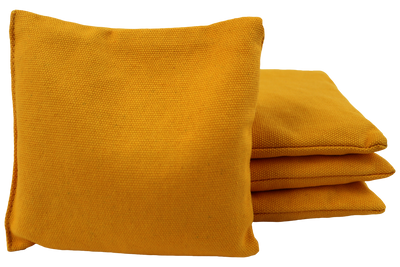yellow cornhole bags