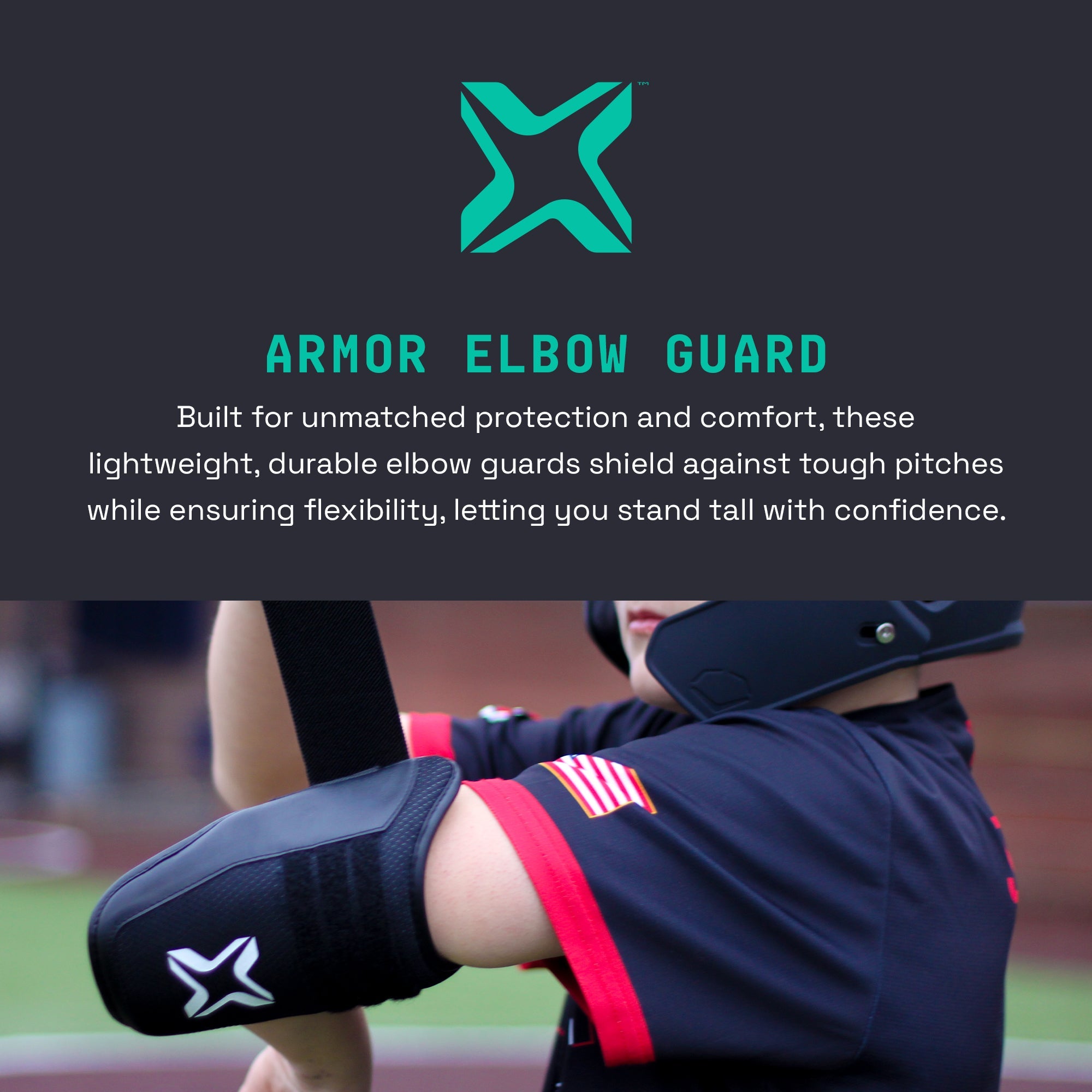 Axe Elbow Guards - Ice Cap White