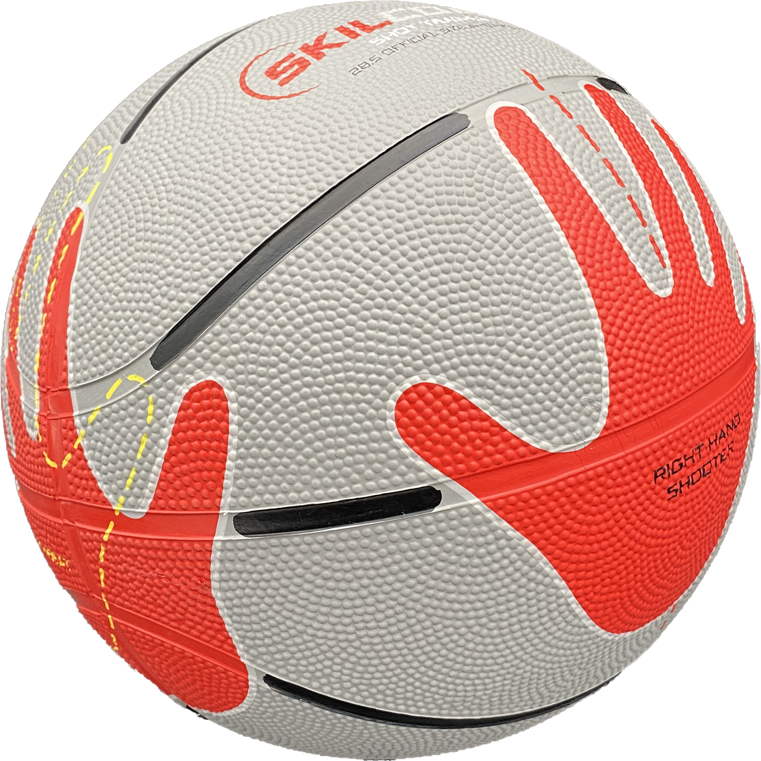 Youth Shooting Form Training Basketball with Drill Markers