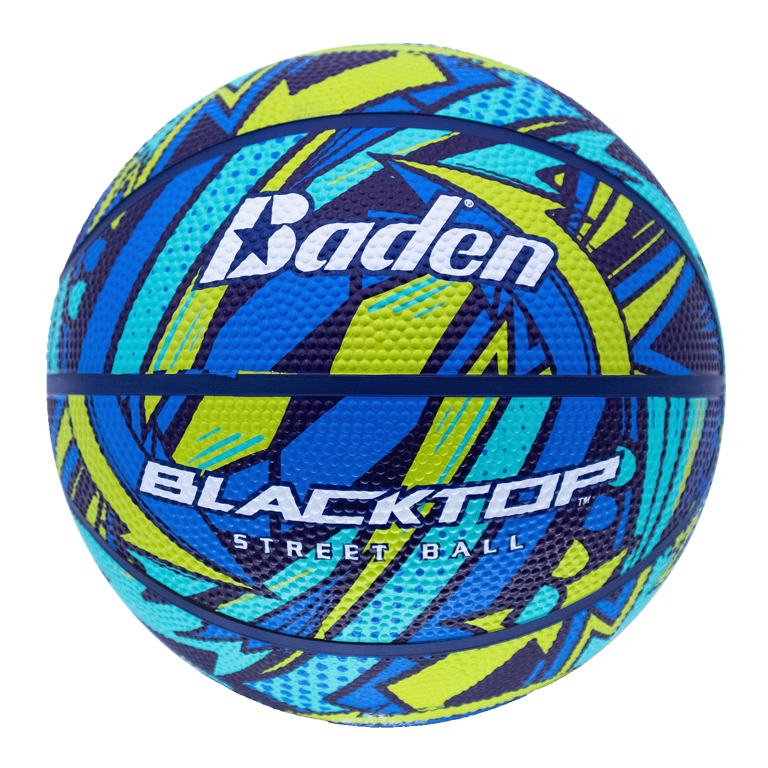 Blacktop Mini Rubber Basketball 3 Pack Set