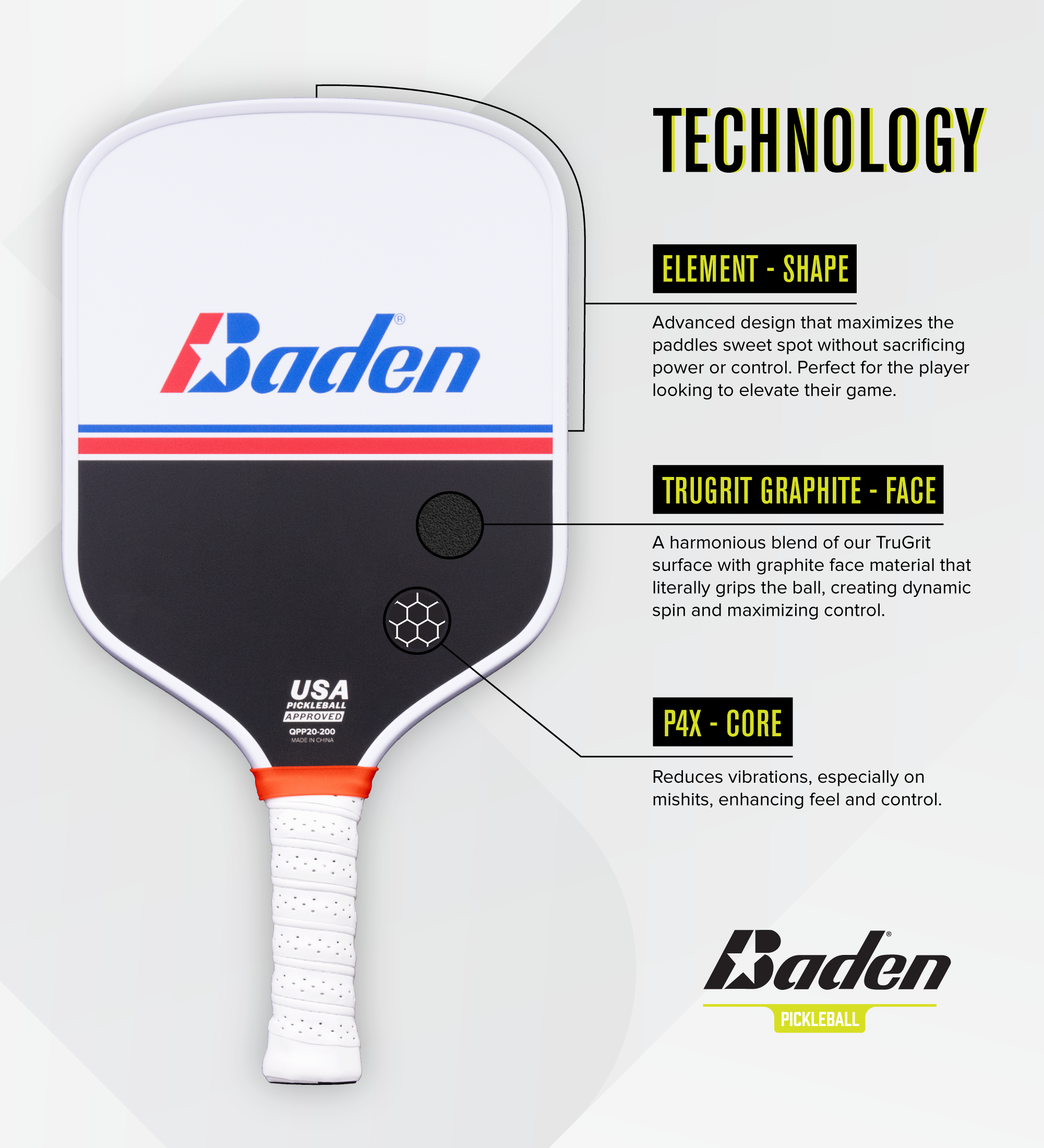 Battle Point Pickleball Paddle (2 Pack)