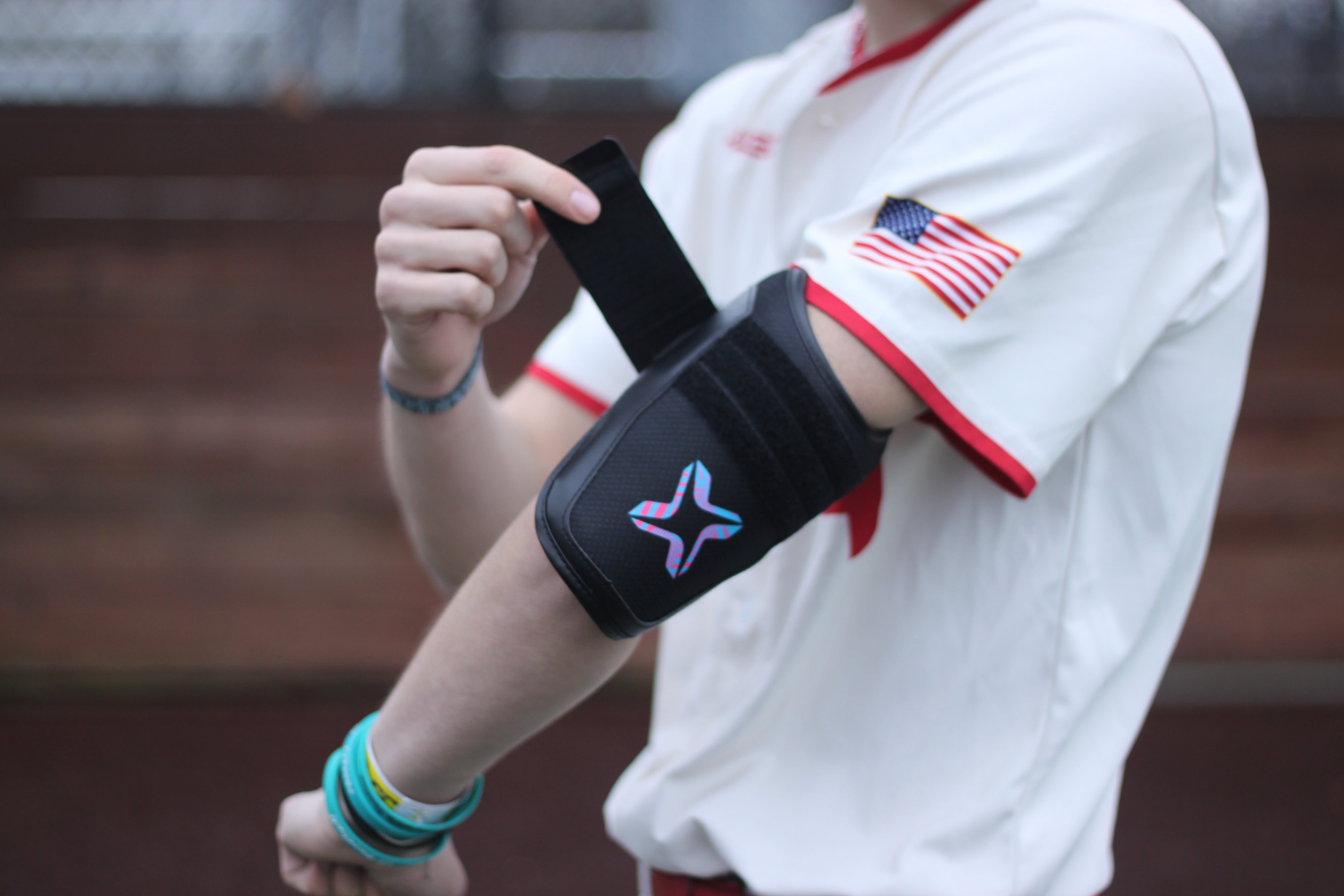 Axe Elbow Guards - Cotton Candy