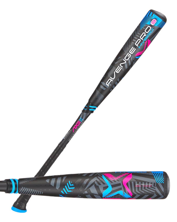 Axe Avenge Pro 3 Hybrid USA Baseball Bat , 8 Baden Sports
