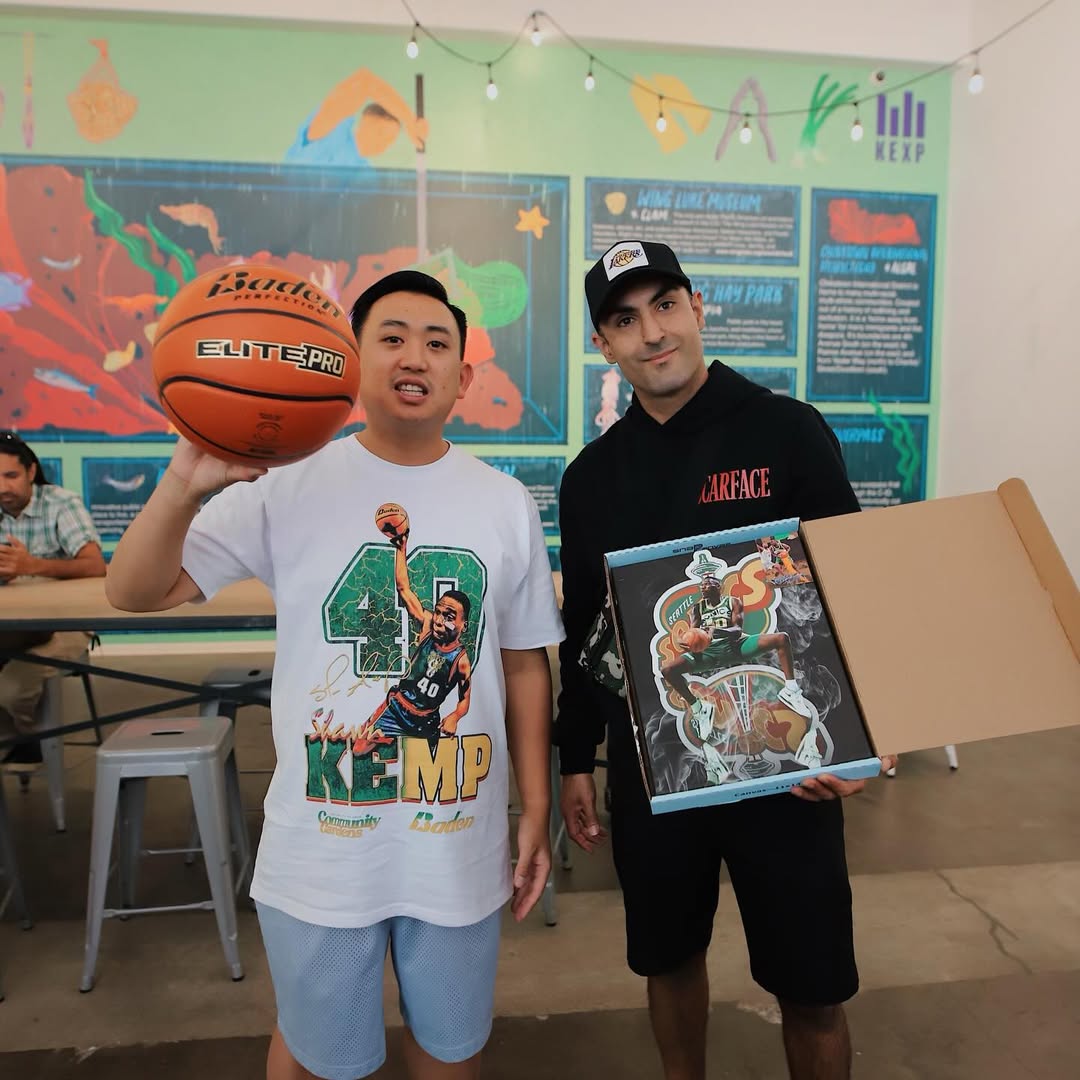 Community Gardens x Shawn Kemp x Baden Elite Pro Basketball