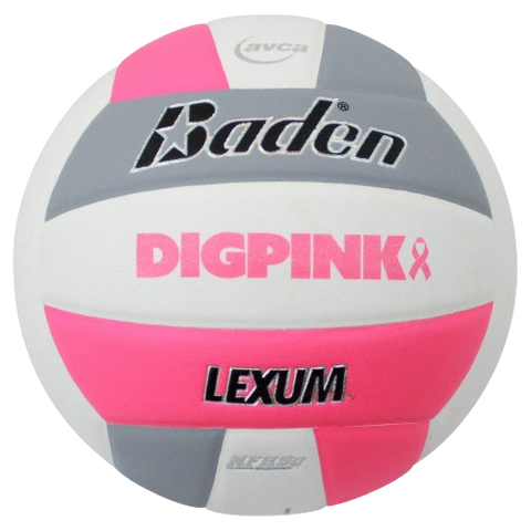 Lexum Dig Pink Microfiber Volleyball NON NFHS – Baden Sports