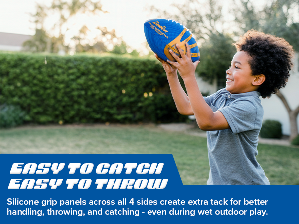 ZippGripp Mini Football – Tacky Grip, Pool & Backyard Play