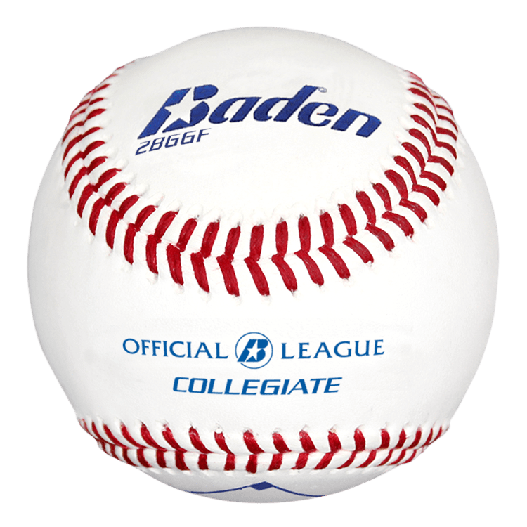Official League Collegiate Flat Seam Baseballs-1 dozen