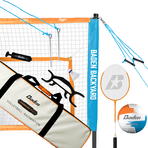 Champions Volleyball & Badminton Set – Baden Sports